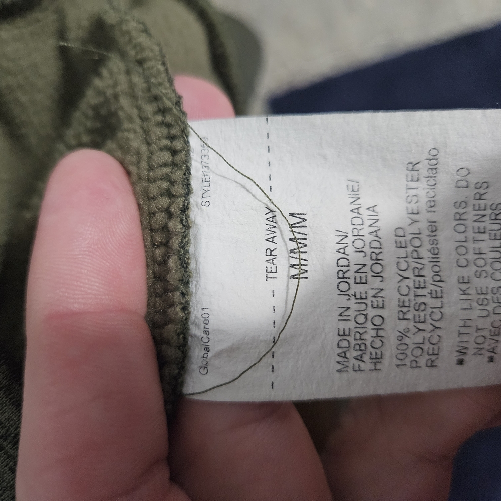 Under Armour Olive Green Quarter-Zip Pullover - Picture 4 of 5